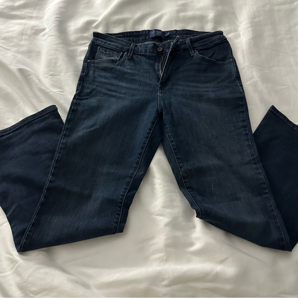 Dark Wash Boot Cut Curve Jeans - Picture 1 of 8